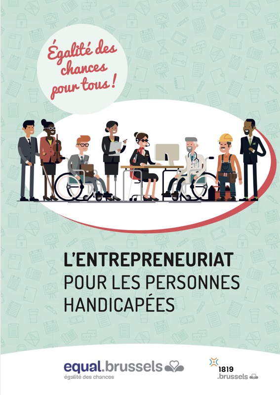 Une brochure sur l'entrepreneuriat pour les personnes handicapées